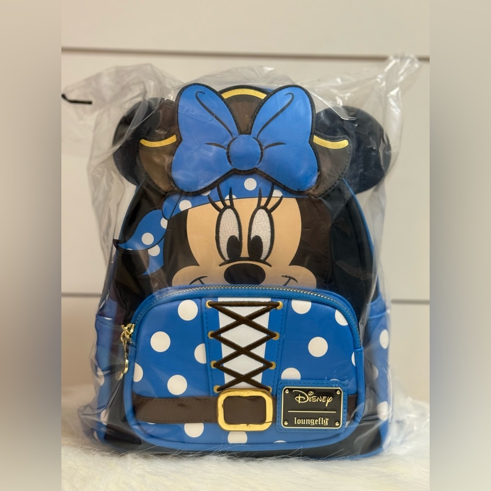 NEW Loungefly Disney Pirate Minnie Mouse Backpack
